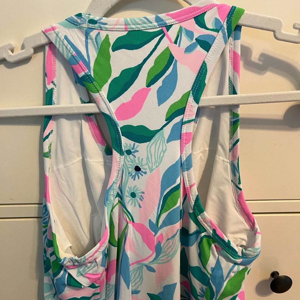 Lilly Pulitzer Luxletic Multicolor Floral Dress - Picture 8 of 8
